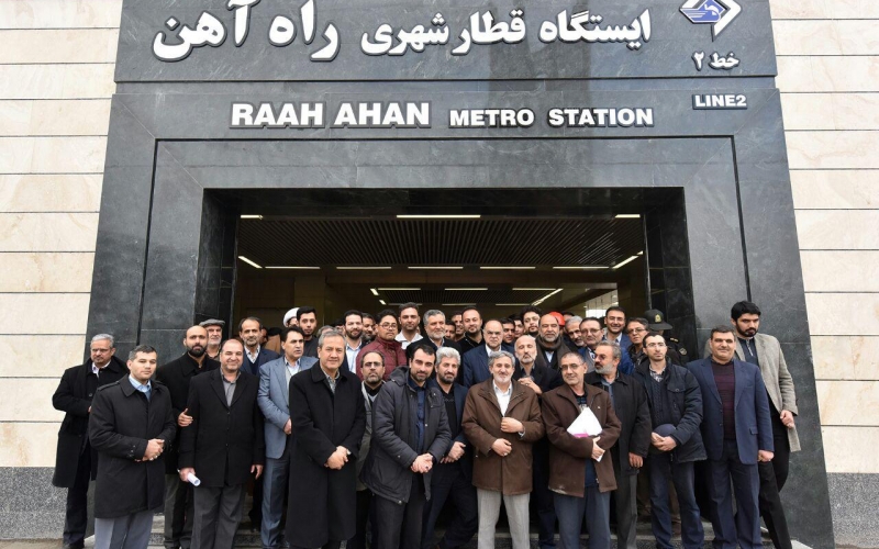 تست نهایی خط دوم قطارشهری پیش از افتتاح رسمی