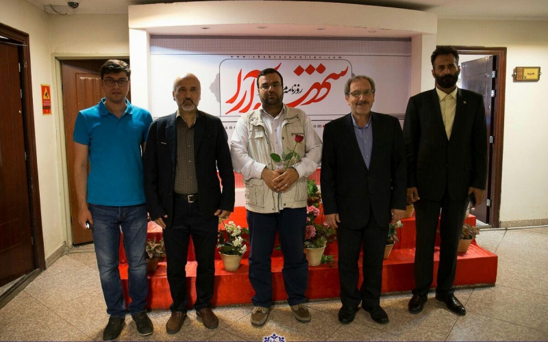 اعضای هئیت رئیسه شورای اسلامی شهر مشهد از روزنامه شهرآرا بازدید کردند